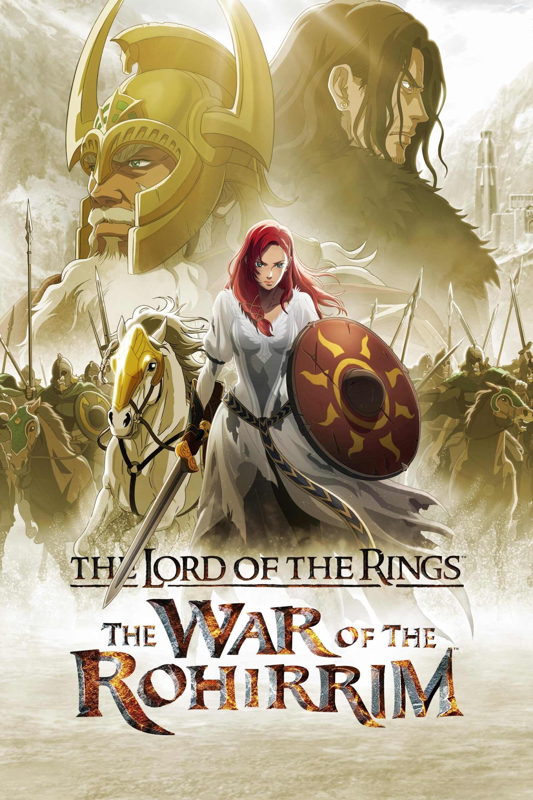 Poster for the movie "The Lord of the Rings: The War of the Rohirrim"