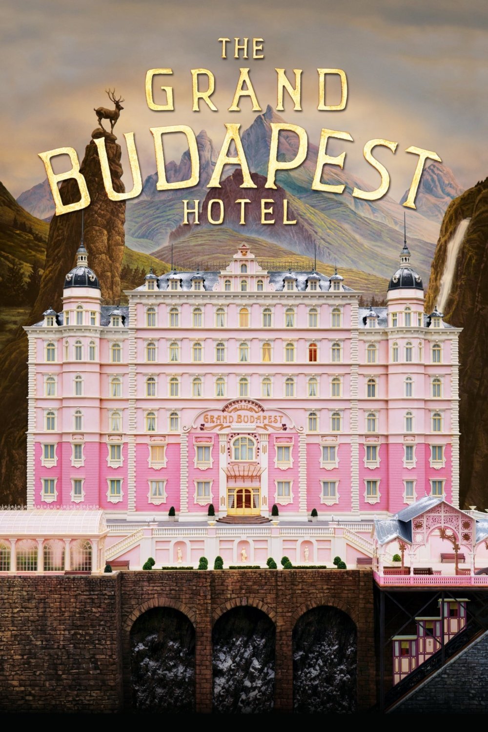 Poster for the movie "The Grand Budapest Hotel"